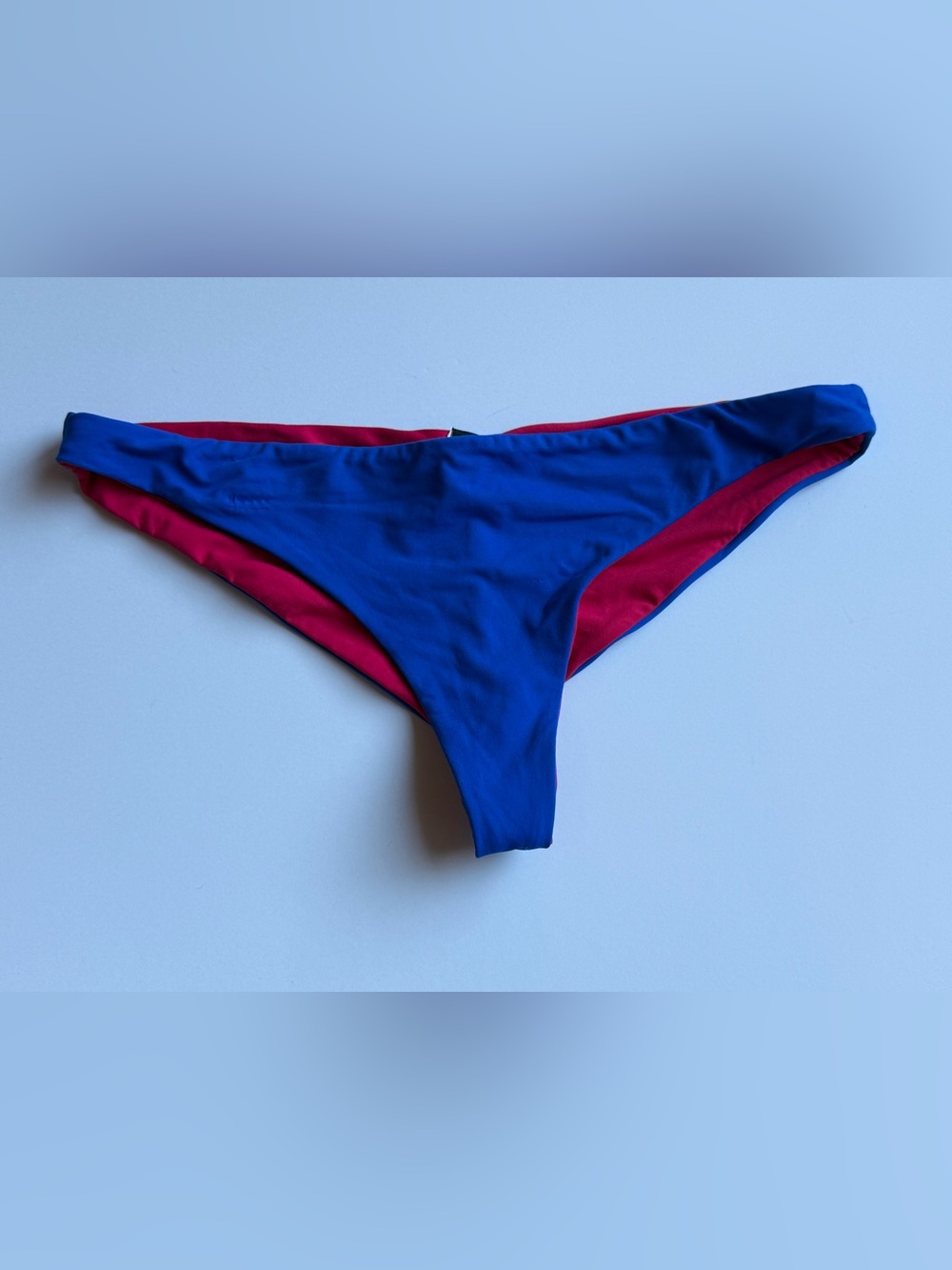 Emporio Armani Reversible Royal Blue and Magenta Bikini Bottom XL NWOT